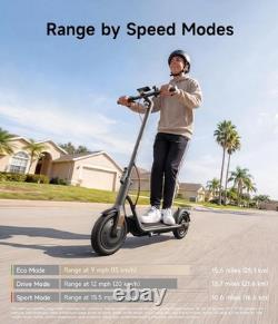 NAVEE V25 Electric Scooter for Adults, 20MPH, 15 Miles Range, 10 Tires, Commuter