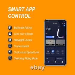 NAVIC T5 Electric Scooter for Adults 27 Mile Range, 22 MPH, 500W Motor, Dual S