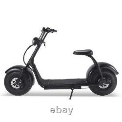 NEW 2000W 60V 20Ah Electric Kick Moped CityCoco Offroad Wide Fat Tire Free Bag