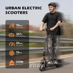 NEW Adult Electric Scooter Folding E-Scooter 367with 19mil Shock Absorption +App