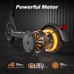 NEW Adult Electric Scooter Folding E-Scooter 367with 19mil Shock Absorption +App