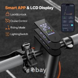 NEW Adult Electric Scooter Folding E-Scooter 367with 19mil Shock Absorption +App