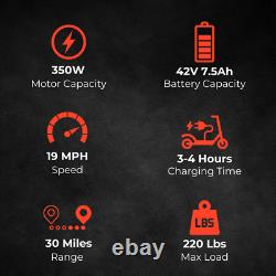 NEW ZENO Electric Scooter EasyCarry, Ultra-Lightweight, 19 MPH 30 Mile Range
