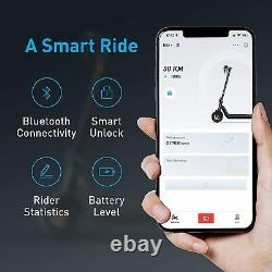 NIU Electric Scooter Adults 25 Miles 17.4mph Tubeless Fat Tires Portable UL Cert