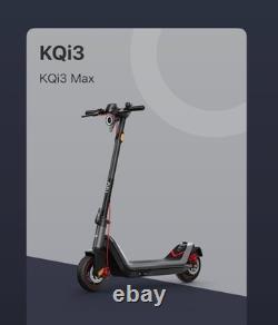 NIU KQi3 Max Electric Scooter, 40mile range, 23.6 mph top speed