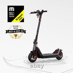 NIU KQi3 Max Electric Scooter, Portable, Folding, 450W Power, 40 Miles Long
