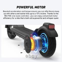 NIU KQi 100P Electric Kick Scooter 17.4 mph 18 miles Range NIU 100P in Gray