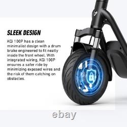 NIU KQi 100P Electric Kick Scooter 17.4 mph 18 miles Range NIU 100P in Gray
