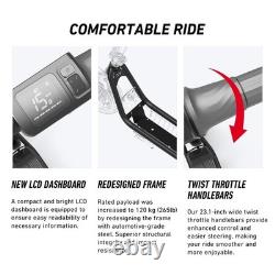NIU KQi 100P Electric Kick Scooter 17.4 mph 18 miles Range NIU 100P in Gray