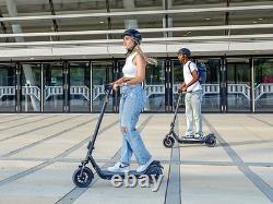 NIU KQi 100P Electric Kick Scooter 17.4 mph 18 miles Range NIU 100P in Gray