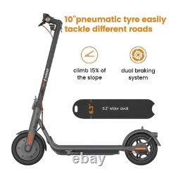 Navee V25Pro Electric Scooter 600W Adult Foldable E-Scooter 10 Tires Waterproof
