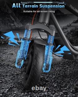 New Adult Electric Scooter Foldable Long Range High Speed 25km/h &double Shock