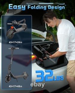 New Adult Electric Scooter Foldable Long Range High Speed 25km/h &double Shock