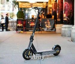 Ninebot MAX G30P Electric Scooter, Portable Folding + Free Protective Gear Set