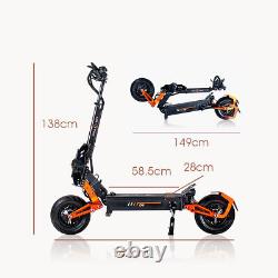 OBARTER Electric Scooter 35Ah 5000W Foldable12inch Off Road Tires For Adult