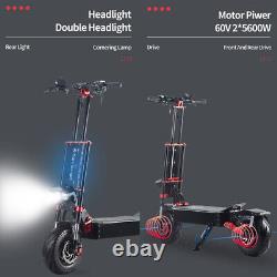 OBARTER X5 Folding Electric Scooter 5600W 53MPH High Speed Adult E-scooter
