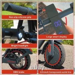 OBX 350W Folding Electric Scooter Dual Braking Smart Display for Adults