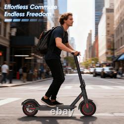 OBX Electric Scooter for Adults 350W Motor 18 MPH Foldable Commuter Scooter 8.5