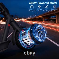 OBX Electric Scooter for Adults 350W Motor 18 MPH Foldable Commuter Scooter 8.5