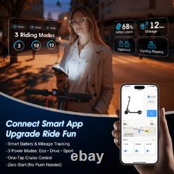 OBX Electric Scooter for Adults 350W Motor 18 MPH Foldable Commuter Scooter 8.5