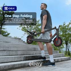 OBX Electric Scooter for Adults 350W Motor 18 MPH Foldable Commuter Scooter 8.5