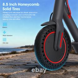 OBX Electric Scooter for Adults 350W Motor 18 MPH Foldable Commuter Scooter 8.5