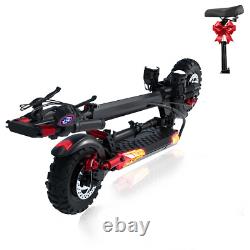 OffRoad Electric Scooter For Adult Foldable 48V1200W Dual Disc Brake Up to 34MPH