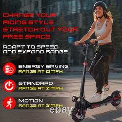 OffRoad Electric Scooter For Adult Foldable 48V1200W Dual Disc Brake Up to 34MPH