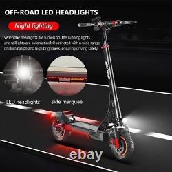 Off-Road Electric Scooter 600W 10Ah 28MPH Speed Adults Seat E-Scooter 25miles