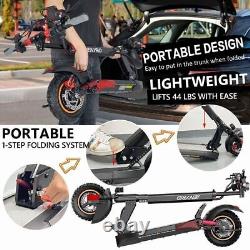 Off-Road Electric Scooter 600W 10Ah 28MPH Speed Adults Seat E-Scooter 25miles