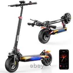 Off-road Electric Scooter Adults 800W Folding E-Scooter with APP 25MPH 48V 10AH