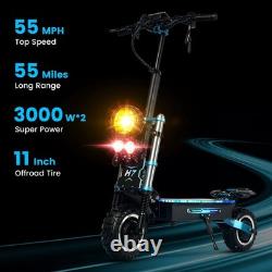 Offroad Electric Scooter Hyper Scooter Dual Motor 6000W 11 Fast Escooter 55Mph