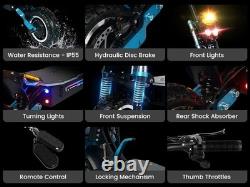 Offroad Electric Scooter Hyper Scooter Dual Motor 6000W 11 Fast Escooter 55Mph