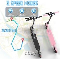 PINK SIGRAVY electric scooter without/ with seat for Adults/teens 350W Motor