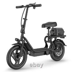 Peak 750W Electric Scooter, 14'' Foldable E-Scooter Suspension Rang 28/62Miles