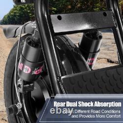Peak 819W Electric Scooter with Seat for for Commuting 14'' Tires Electric Bike