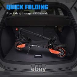 Peak Motor 3200W 48V Folding Electric Scooter Adults 11 Off Road Tire E Scooter