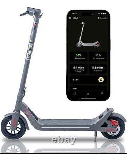 Phantomgogo A8 Electric Smart Scooter 350w 9 inch 10.4Ah App Waterproof