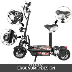 Pick up Electric Scooter for Adults with 1000W Motor, Folding Portable Off-Road