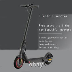 Portable 600W 35KM/H Electric Scooter 30km Adult Fold Travel e Bike Blue with Seat