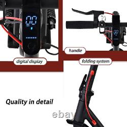 Portable 600W 35KM/H Electric Scooter 30km Adult Travel kick Bike absorb shocks