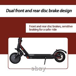 Portable 600W 35KM/H Electric Scooter 30km Adult Travel kick Bike absorb shocks