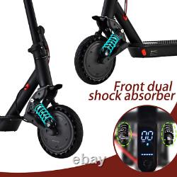 Portable 600W 35KM/H Electric Scooter 30km Adult Travel kick Bike absorb shocks