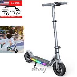 Portable Electric Scooter for Kids and Adults Urban Commuter E-Scooter Silver