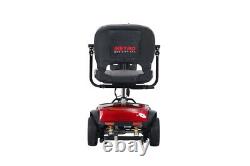 Portable Mobility Scooter Folding Compact Scooter with Travel Wheel Chair Red