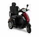 Pride RAPTOR Recreational Power Mobility Scooter with Electric Safety Brakes