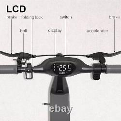 QMWHEEL H10 Adults Electric Scooter 500W Motor 19 Mph E-scooter Double Braking