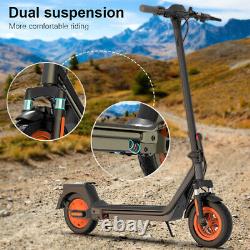 QMWHEEL H10 Adults Electric Scooter 500W Motor 19 Mph E-scooter Double Braking