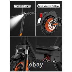 QMWHEEL H10 Adults Electric Scooter 500W Motor 19 Mph E-scooter Double Braking