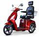 RED Fast 3 Wheel Mobility Scooter, EW-36, Alarm, Batteries, Delivery, Basket